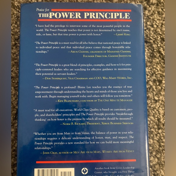 The Power Principle: INFLUENCE WITH HONOR - Picture 5 of 6